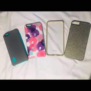 Iphone 6/7/8+ plus phone case bundle
